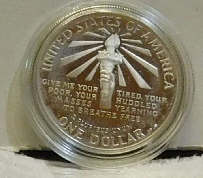 1986 PRF Silver Liberty Sil Dol
