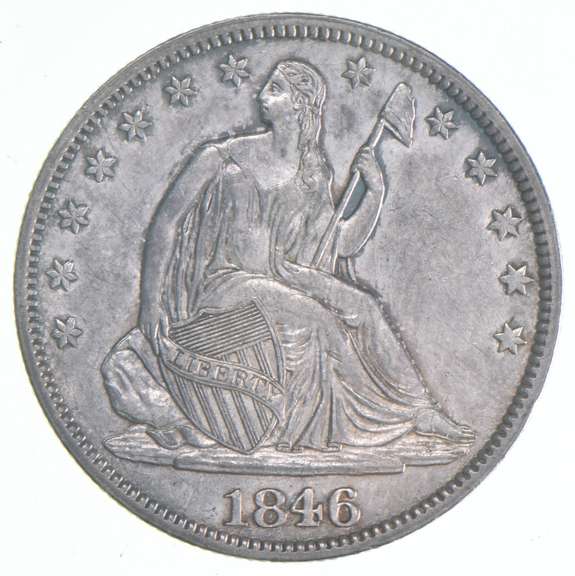 1846 Seated Liberty Half Dollar