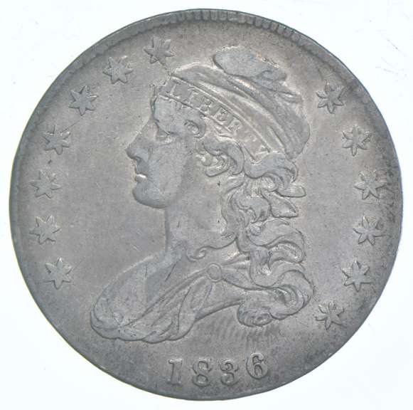 1836 Capped Bust Half Dollar