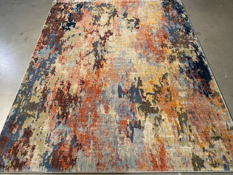 Contemporary Art Deco Area Rug 6x8