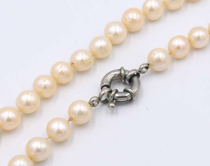 Group of Misc Pearl Costume Jewelry