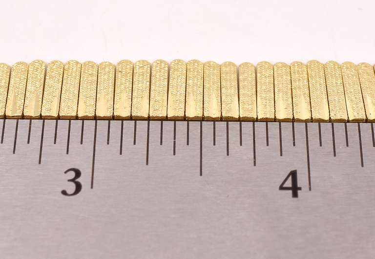 Gorgeous Fringe Link Necklace in 14K Yellow Gold