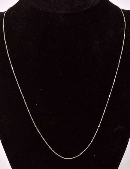 Wonderful By the Yard Chain in 14K White Gold