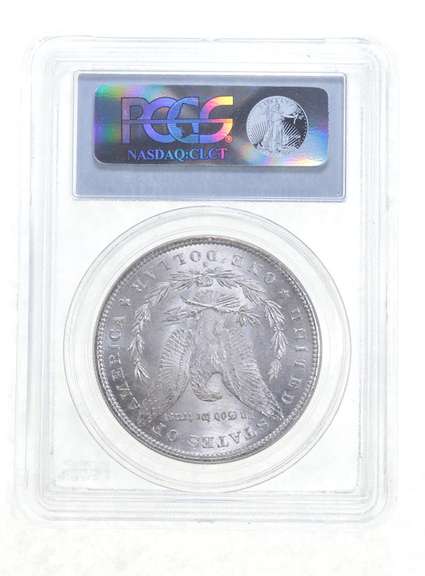 MS63 1879-S Morgan Silver Dollar - Graded PCGS - Black Beauty