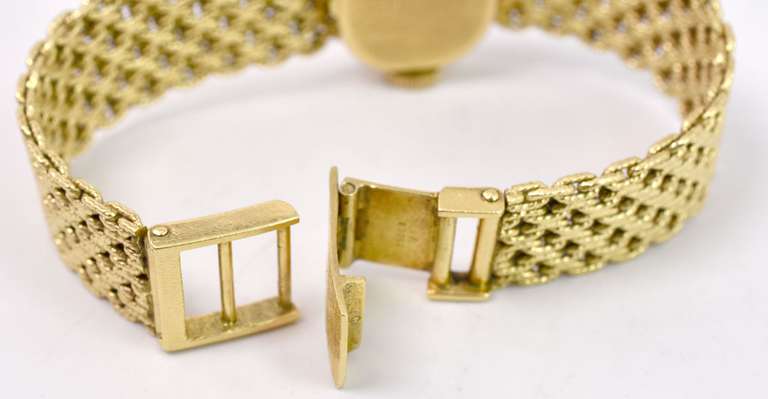 Luxurious Child/Ladies 18K Yellow Gold Rolex Mechanical Wind Watch