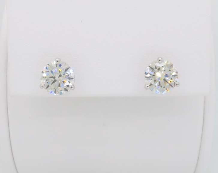 2 1/2CTW Martini Diamond Stud Earrings
