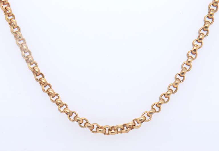 Italian 925 Sterling Silver Rolo Chain Necklace