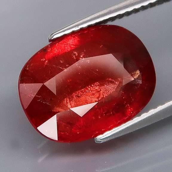 Dynamic 6.39ct Imperial Red Sapphire