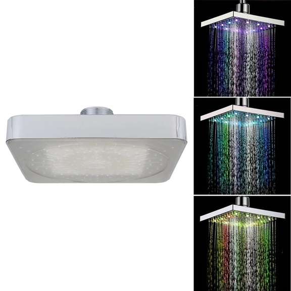 6 Inch ABS Square Showerhead 360 Degrees