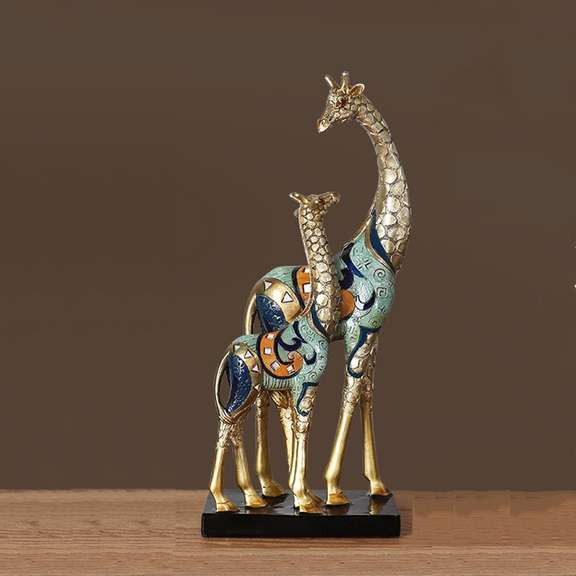 Modern Light Luxury Giraffe Living Room Furnishings