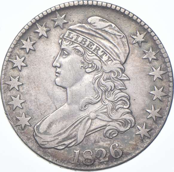1826 Capped Bust Half Dollar - 117