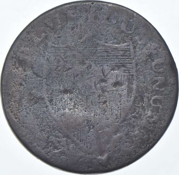 1788 New Jersey US Pre-Federal Copper Cent M-77-dd R3 - Running Fox