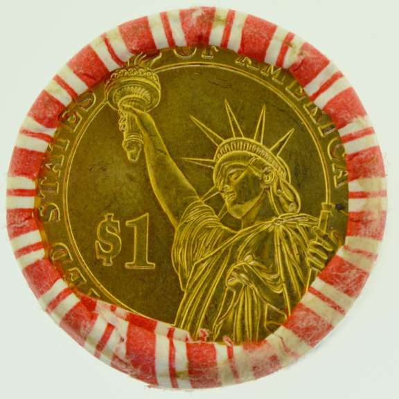 2007 Thomas Jefferson Presidential Dollar $25 Coins Unopened $1 Roll