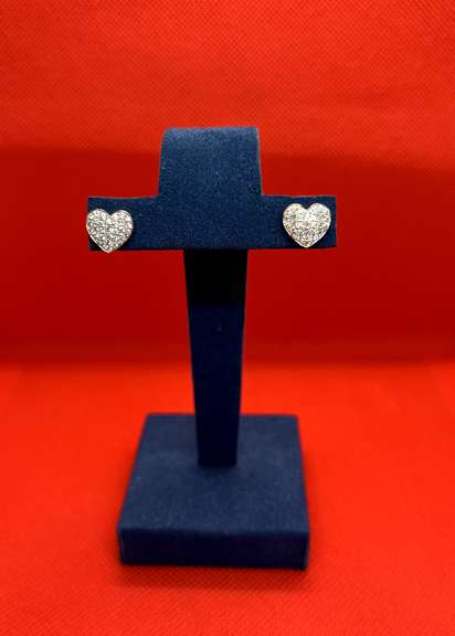14K ROSE GOLD STUD EARRINGS WITH 1.00 CARAT OF DIAMOND