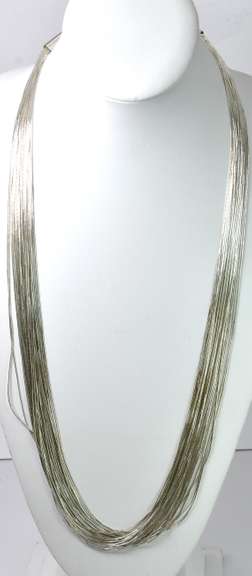 Set of Silver Multi-Strand Jewelry
