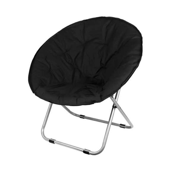 Folding Saucer Chair Moon Shape Chair Seat Stool
