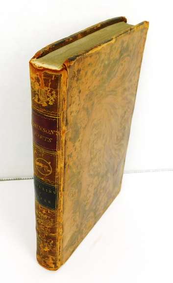 1790 Johnson Poets, Collins & Dyer Antique Book
