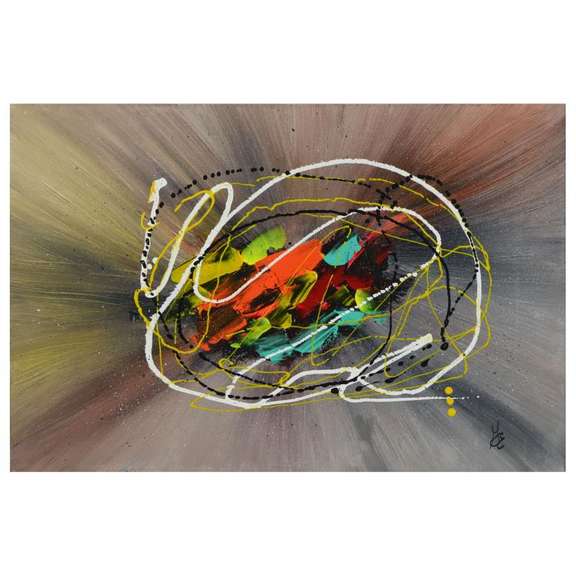 Galaxy - Original acrylic on canvas