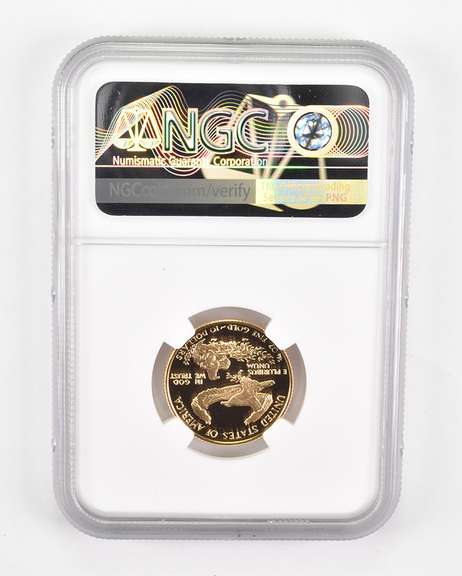 PF70 UCAM 1993-P $10 American Gold Eagle - Graded NGC
