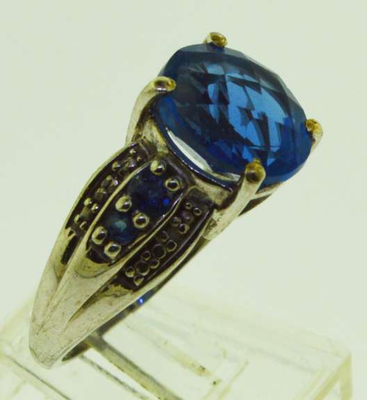 Sterling Silver Tanzanite Ring