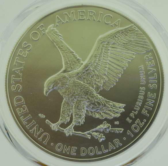2022 Silver Dollar Eagle $1 PCGS MS70 First Strike