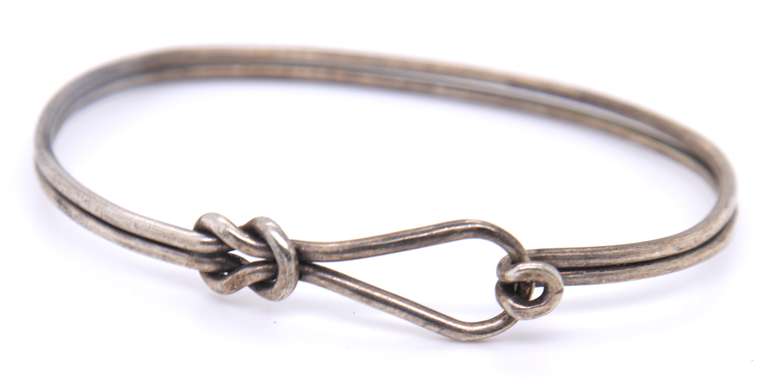 Vintage Sterling Silver Bangle Bracelet