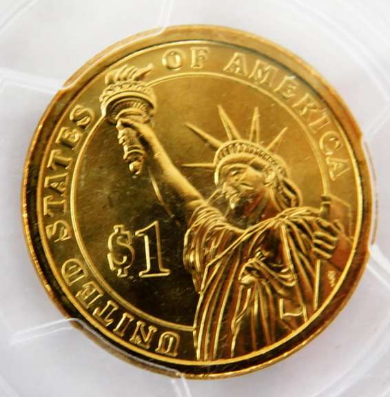3 John Adams 2007-P 1st Day Issue Dollar Coins