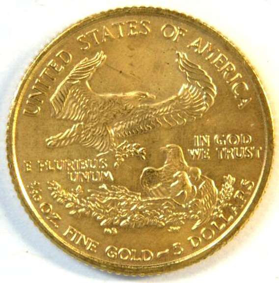 Superb Gem BU 2006 $5 American Gold Eagle coin