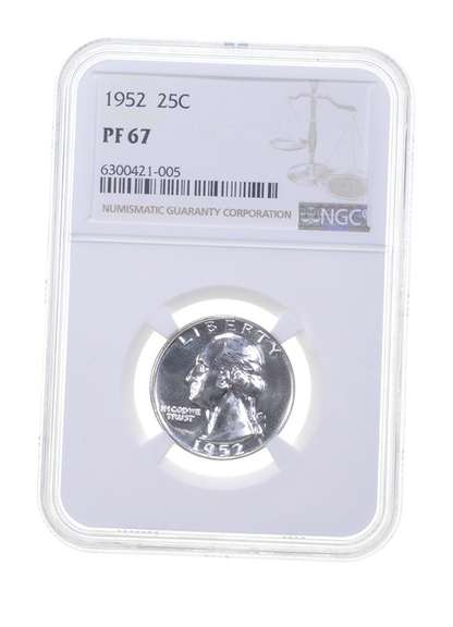 PF67 1952 Washington Quarter - Graded NGC