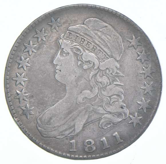 1811 Capped Bust Half Dollar - 104a - Large 8