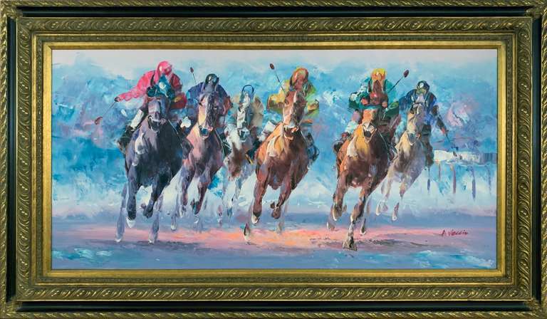 Anthony Veccio Original Oil on Cavnas