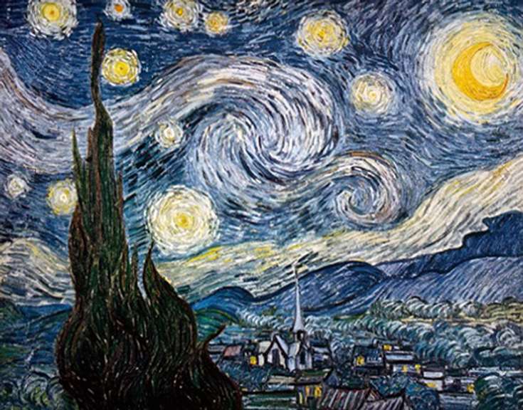 Vincent Van Gogh, The Starry Night