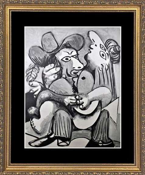 Vintage Pablo Picasso From 'Picasso At 90'
