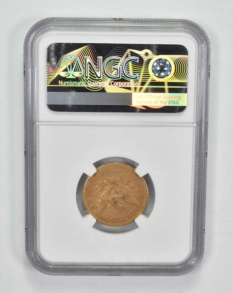 VG8 1853 $5 Liberty Head Gold Half Eagle - Graded NGC