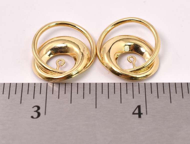 Marvelous Earrings Enhancements in 14K Yellow Gold