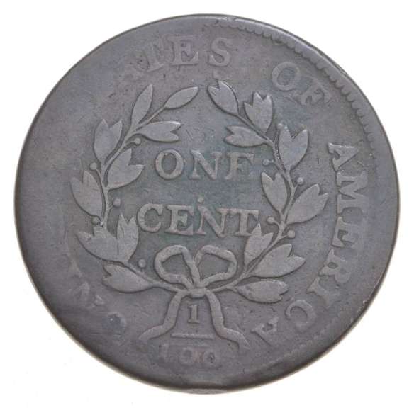 1803 Draped Bust Large Cent - No Stems