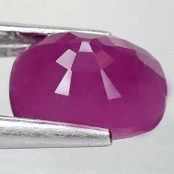 Stunning 2.64ct rare unheated violet Ruby