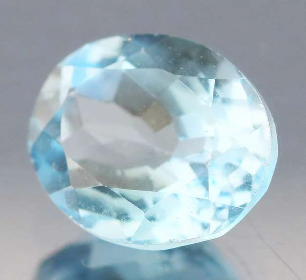 High fire 4.53ct VS Swiss blue Topaz
