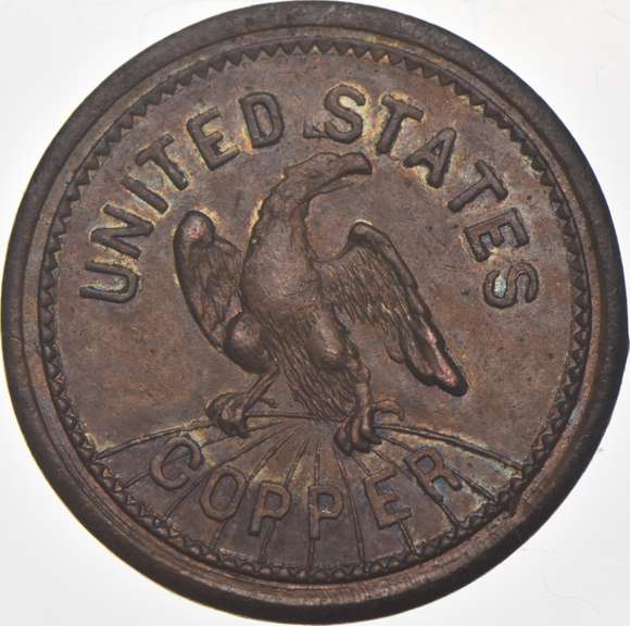US Copper Civil War Token