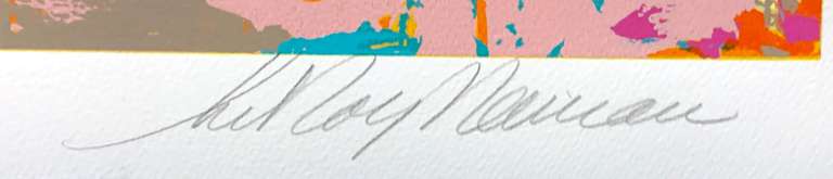 Artist Proof LeRoy Neiman Limited Edition Serigraph 23/70