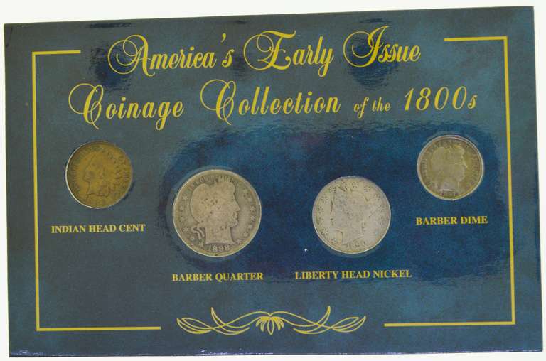 American'S Early Issue Coinage Collection of the 1800'S