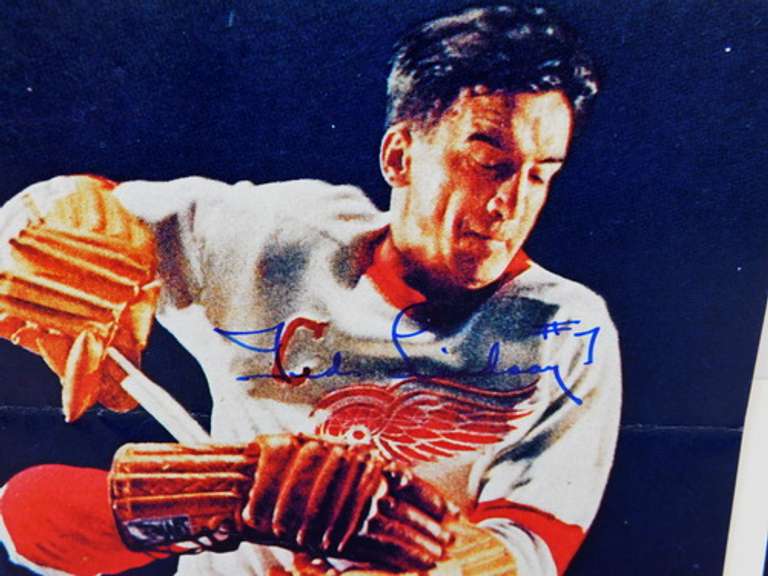 2 Detroit Red Wings Autograph Hockey Cards