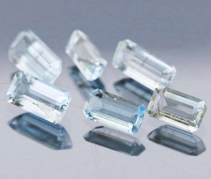 Gorgeous 5.07ct untreated platinum blue Aquamarine
