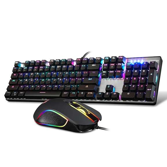 104 Key Mechanical Gaming Keyboard & Mouse Combo