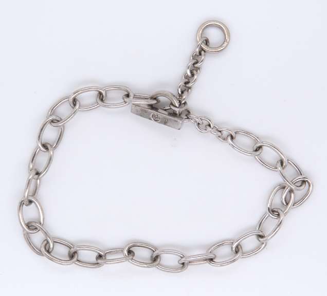 Vintage Sterling Silver Fancy Link Bracelet