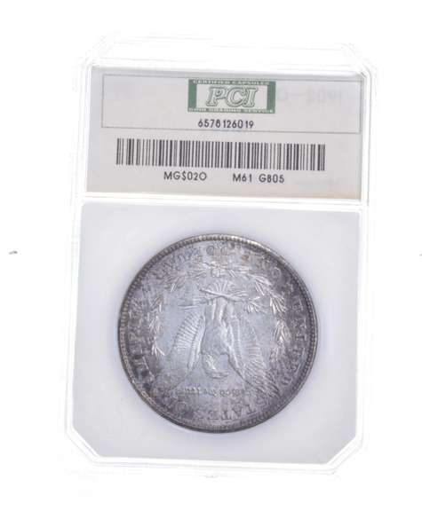 1902-O Morgan Silver Dollar