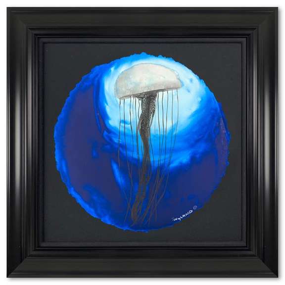 Deep Blue Jellyfish