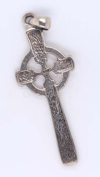 Vintage Sterling Silver Cross Pendant