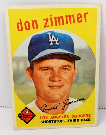 Don Zimmer 1959 Topps Baseball Card