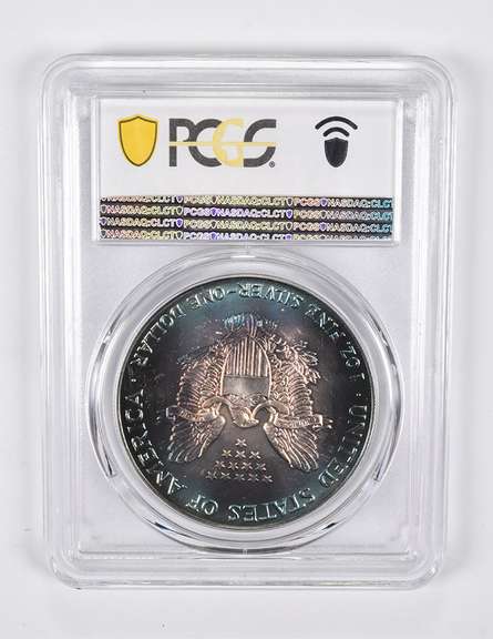 MS66 1993 American Silver Eagle PCGS